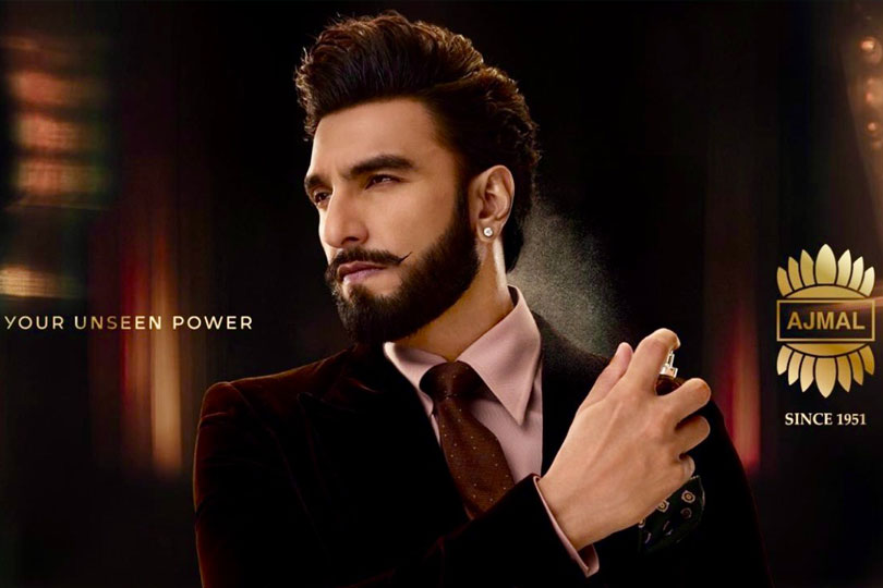 അജ്മൽ ദുബായ് ബ്രാൻഡ് അംബാസഡറായി രൺവീർ സിംഗ്.